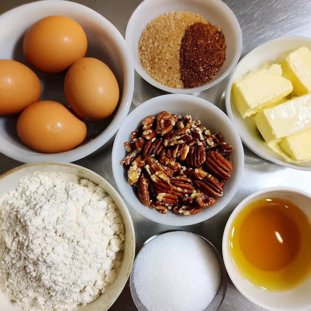 sweet-alabama-pecan-bread-ingredients Ingredients for Sweet Alabama Pecan Bread recipe