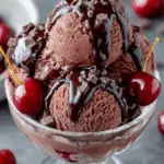 Dark Chocolate Cherry Merlot Ice Cream: A Divine Delight! 3 Dark Chocolate Cherry Merlot Ice Cream