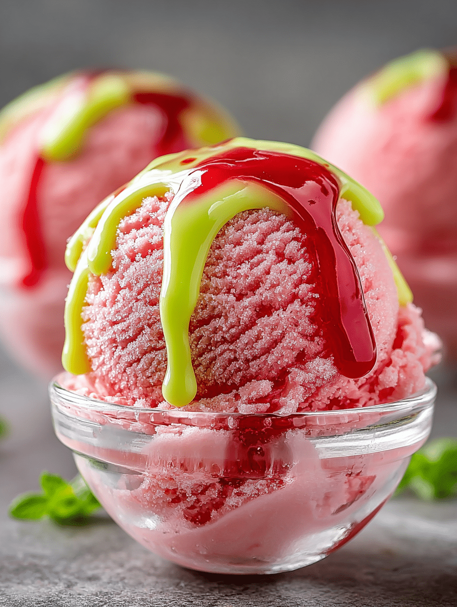 Gushers Lava Burst Ice Cream (Candy Core Explosion)