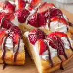 Nutella Strawberry Pizza Slice: A Sweet Delight Recipe 3 Nutella Strawberry Pizza Slice