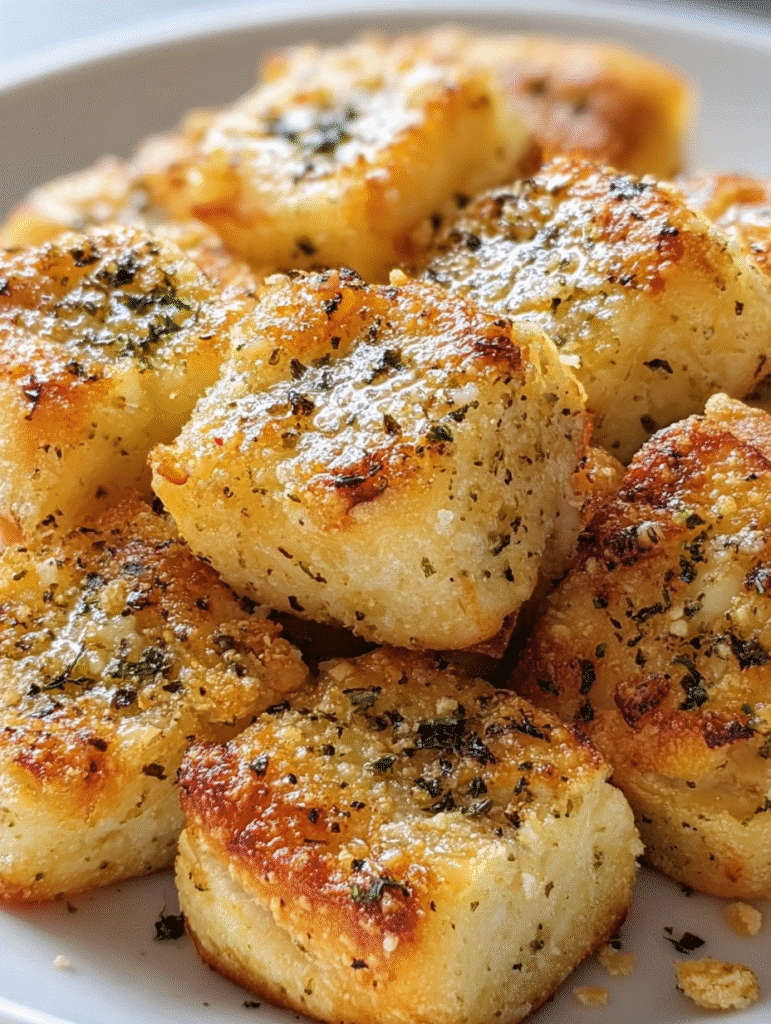 Parmesan Garlic Pizza Rolls