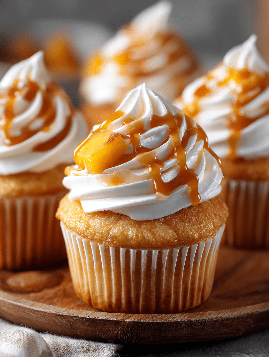 Peach Mascarpone Cream Cupcakes: A Delightful Recipe! 2 Peach Mascarpone Cream Cupcakes