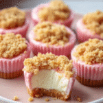 Strawberry Crunch Cheesecake Bites