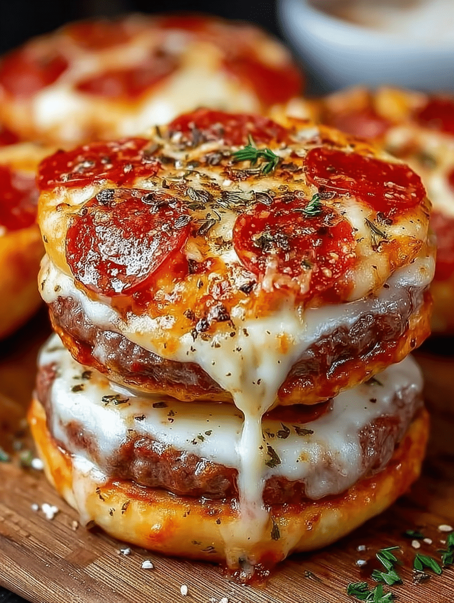 Pepperoni Pizza Burger: A Flavor-Packed Recipe Adventure! 3 0 0