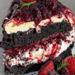 Black Velvet Berry Layer Cake: Indulge in Decadence! 6 Black Velvet Berry Layer Cake
