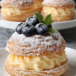 Blueberry Custard Puff Pastries