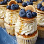 Blueberry Pancake Cupcakes: A Delightful Breakfast Treat! 3 Blueberry Pancake Cupcakes
