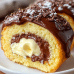 Boston Cream Cake Roll