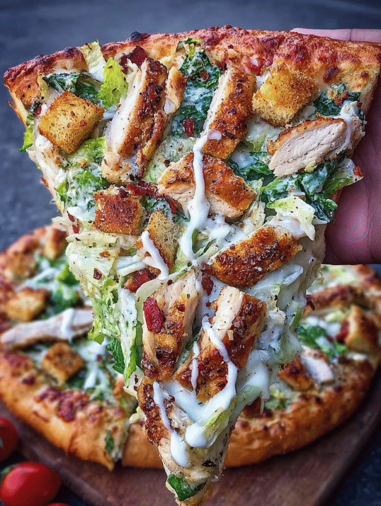 Chicken Caesar Salad Pizza: A Fresh Twist to Try Today! 5 Chicken Caesar Salad Pizza