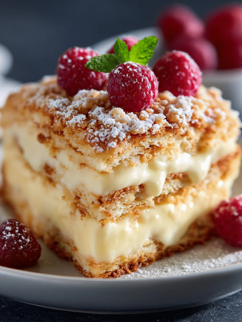 Classic Napoleon Cake