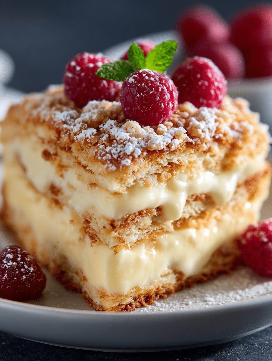 Classic Napoleon Cake