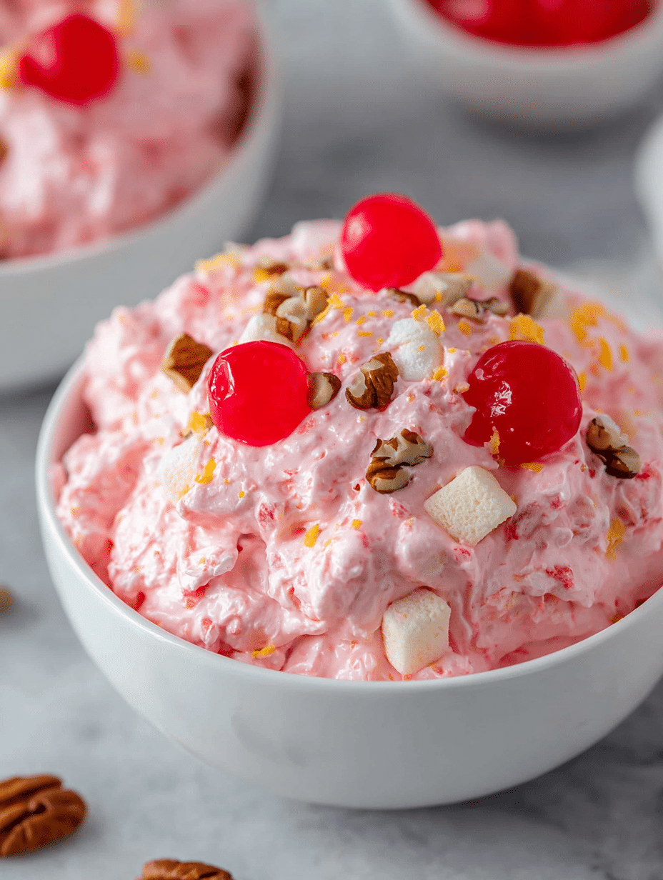 Classic Pink Salad (Cherry Fluff Salad)