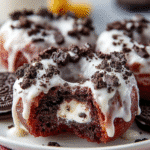Cookies & Cream Stuffed Donuts