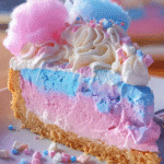 Cotton Candy Cheesecake