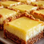 Creamy Lemon Squares: Delight in a Tangy No-Bake Treat! 3 Creamy Lemon Squares