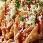 Crispy Chicken Wonton Tacos