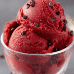 Edible Red Velvet Cookie Dough