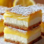 Golden Lemon Cream Bars