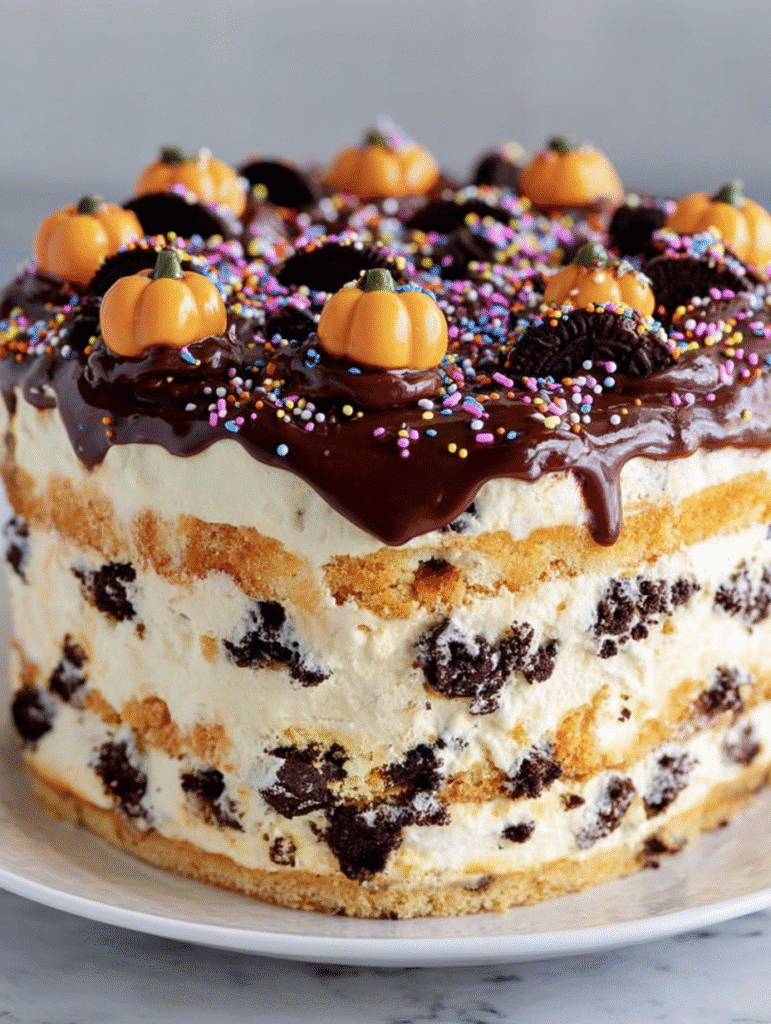 Halloween Icebox Cake