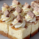 Kinder Bueno & Nutella Cheesecake Bars