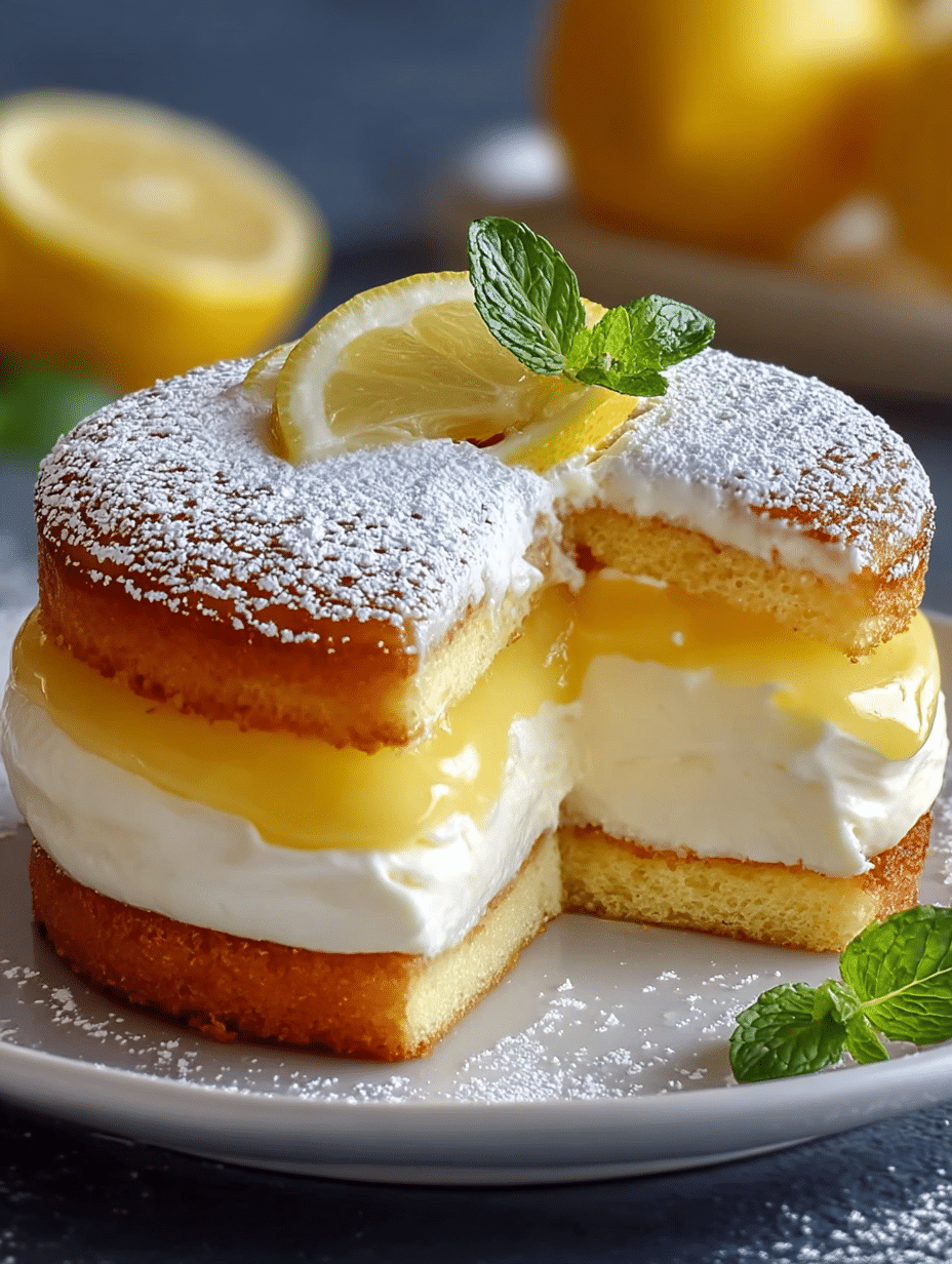 Lemon Cream Dream Cake: Discover This Heavenly Recipe! 4 Lemon Cream Dream Cake