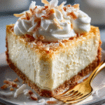 No-Bake Coconut Cheesecake