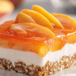 Peach Pretzel Salad