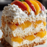 Peaches & Cream Layer Dessert