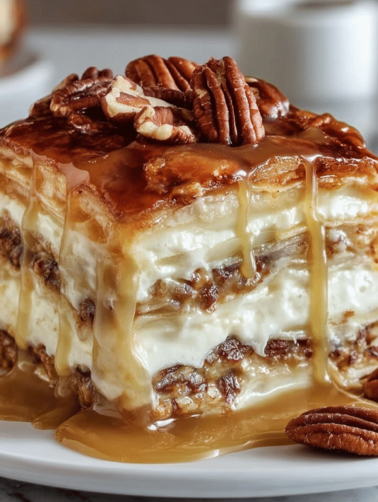 Pecan Pie Lasagna