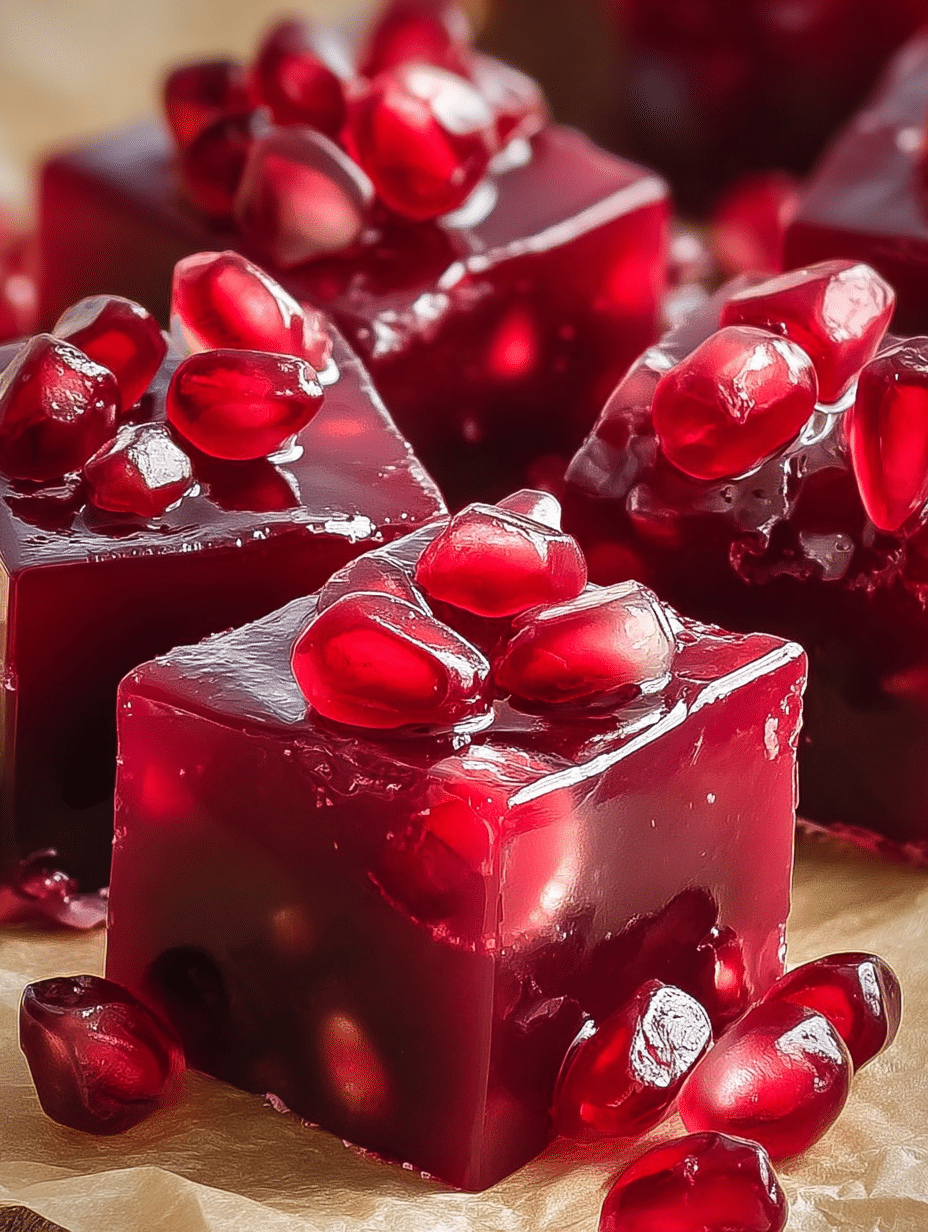 Ruby Pomegranate Caramels: Discover This Unique Recipe! 2 Ruby Pomegranate Caramels