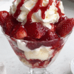 Strawberries & Cream Sundae