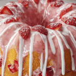 Strawberry Italian Cream Pound Cake
