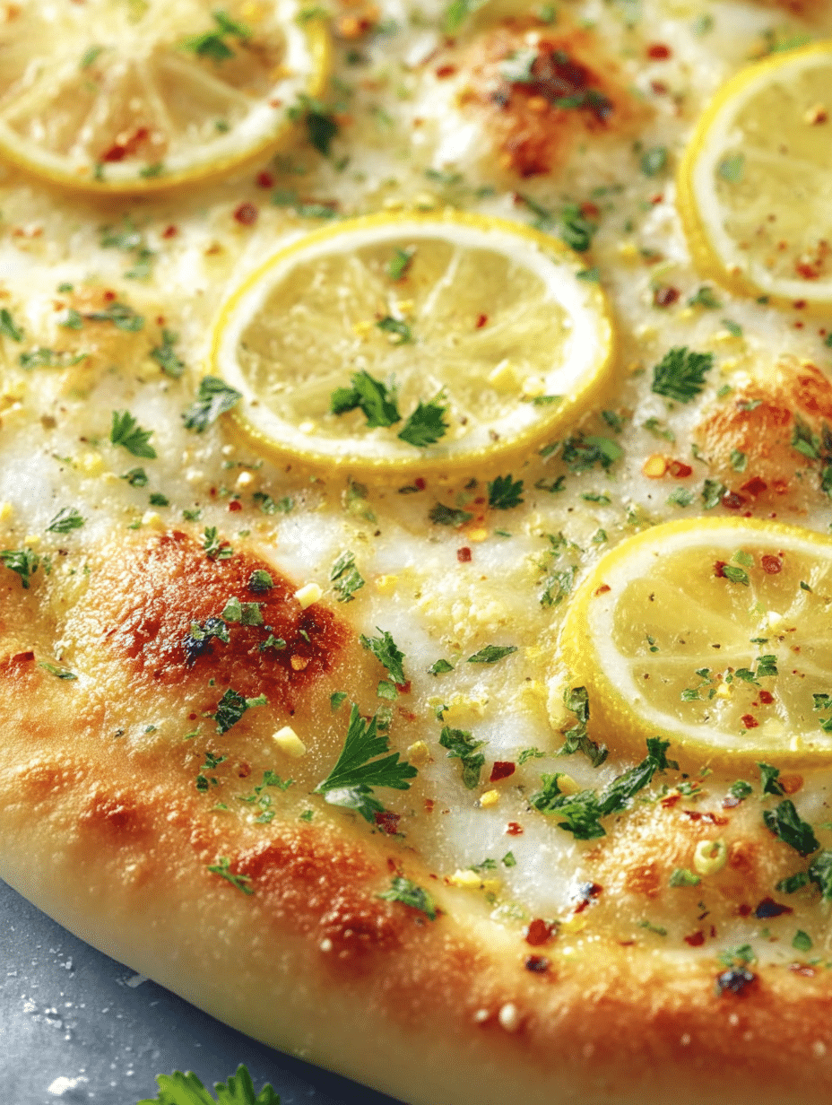 Summer Lemon Pizza