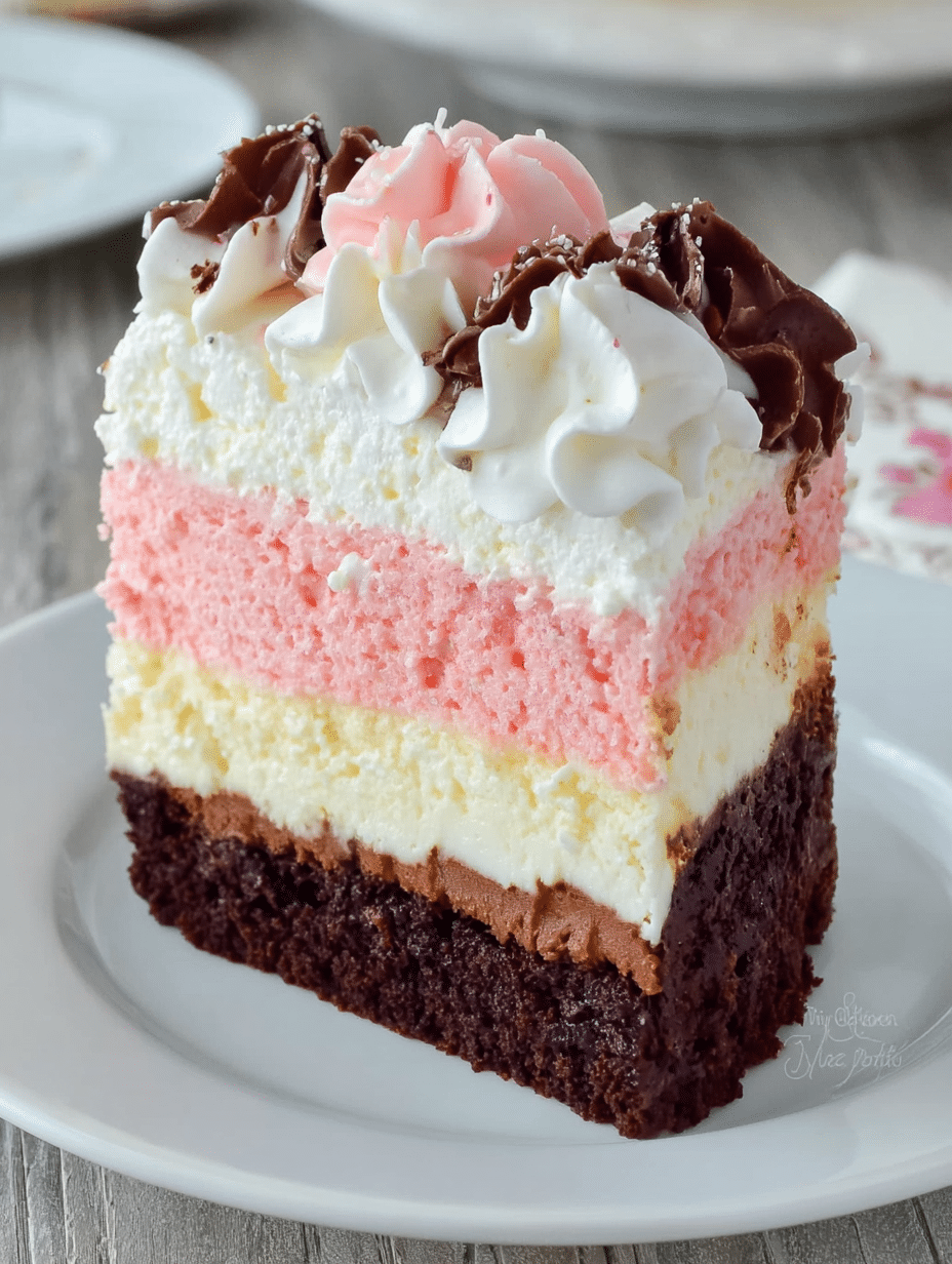 Neapolitan Mousse Cake: A Delightful Layered Treat! 1 0 1 1