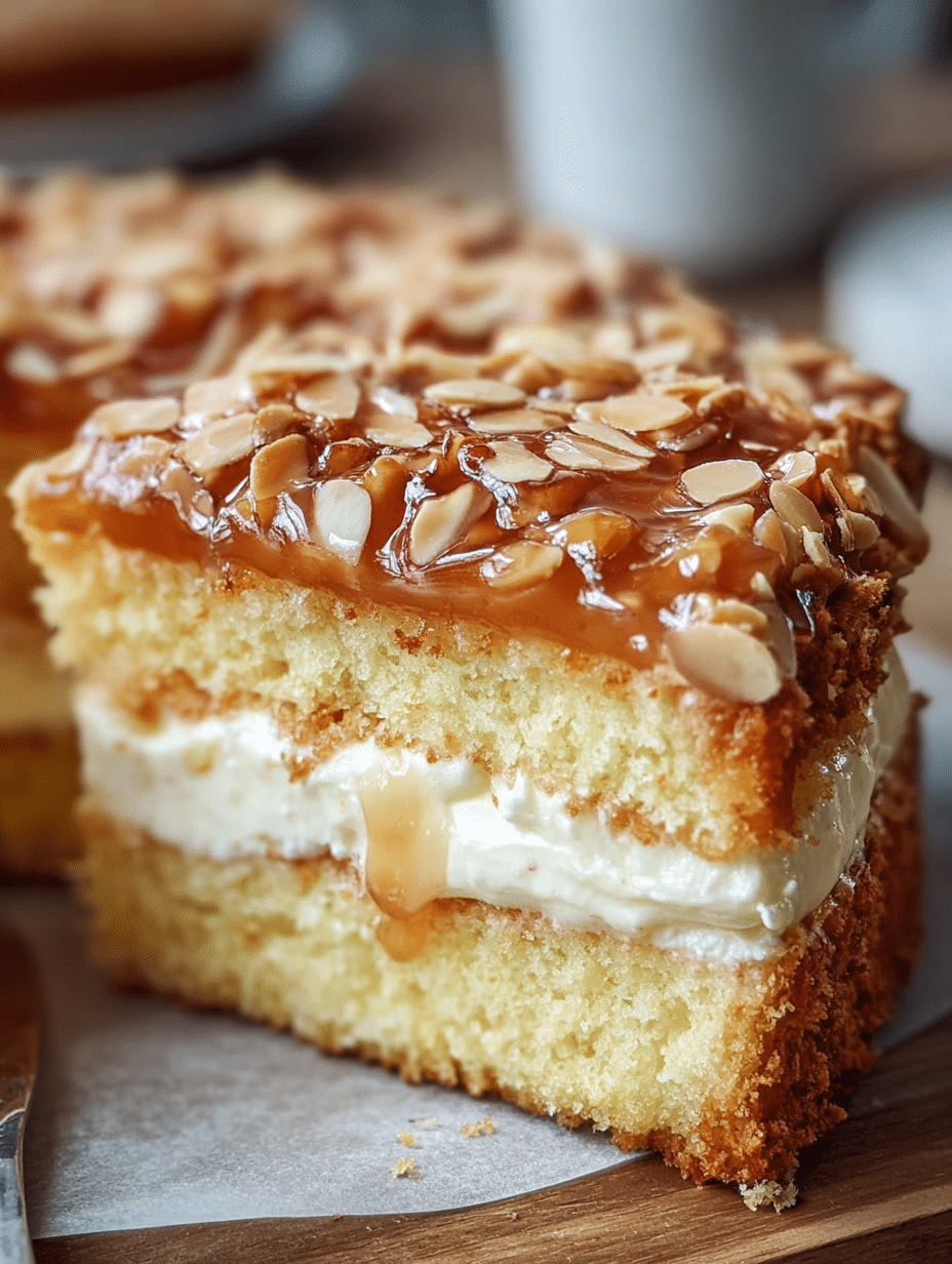 Bienenstich (German Bee Sting Cake)