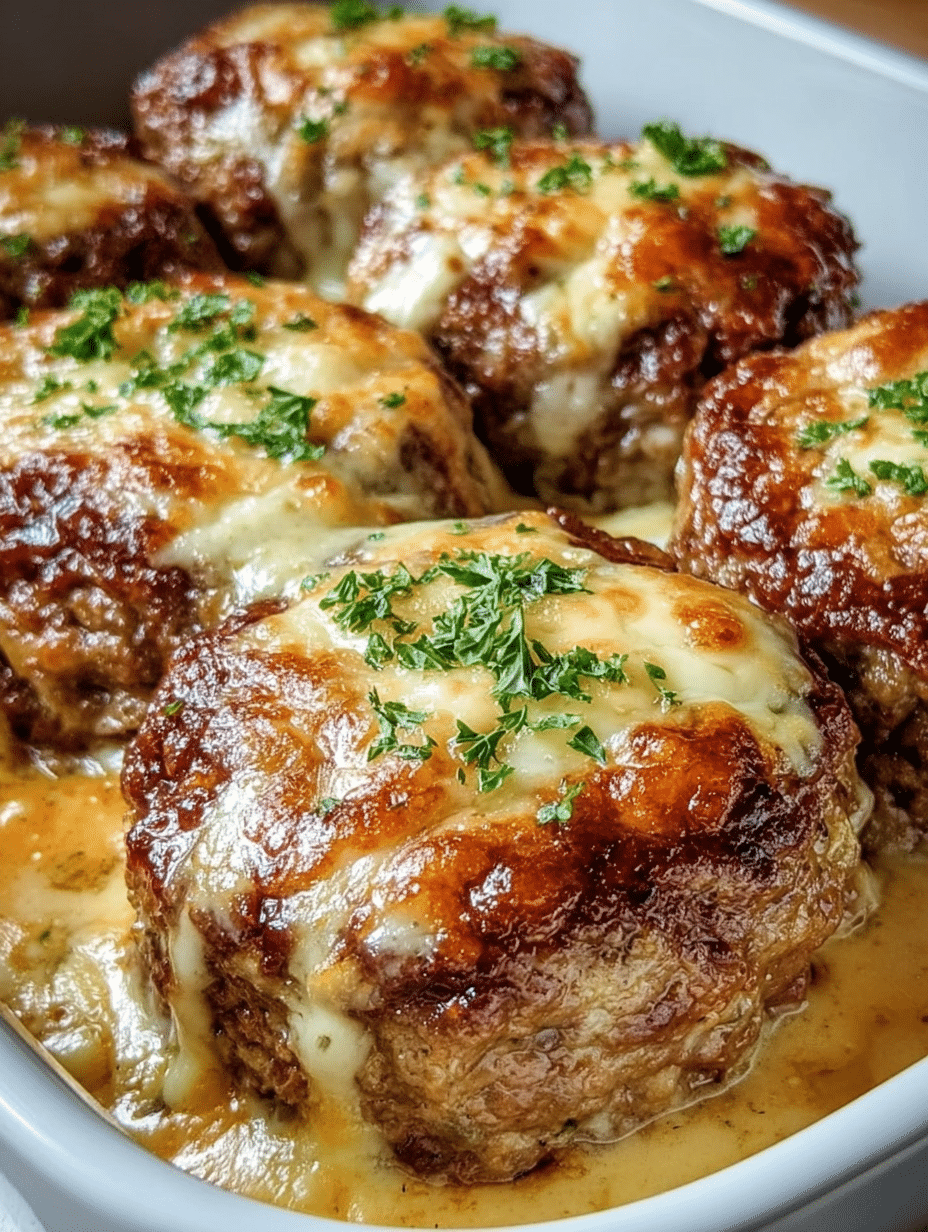 Cheesy Stuffed Mediterranean Meatloaf Cups