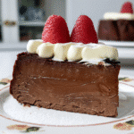 Chocolate Basque Cheesecake Bliss