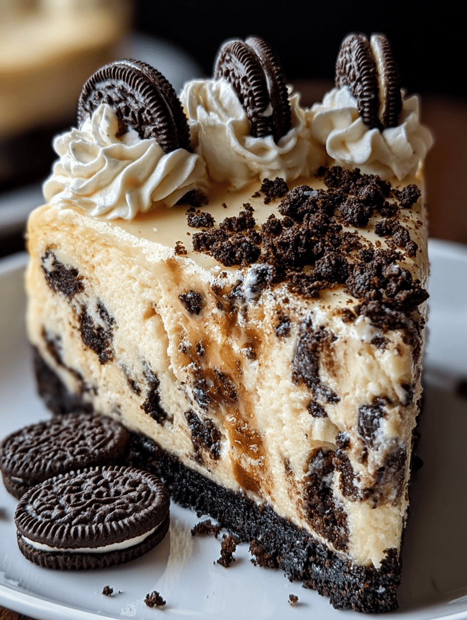 Cookies & Cream Cheesecake: Indulge in This Easy Recipe! 2 Cookies Cream Cheesecake
