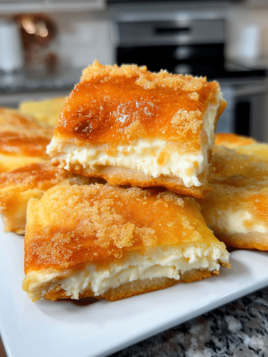 Cream Cheese Crescent Bars: Une recette irrésistible! 2 Cream Cheese Crescent Bars