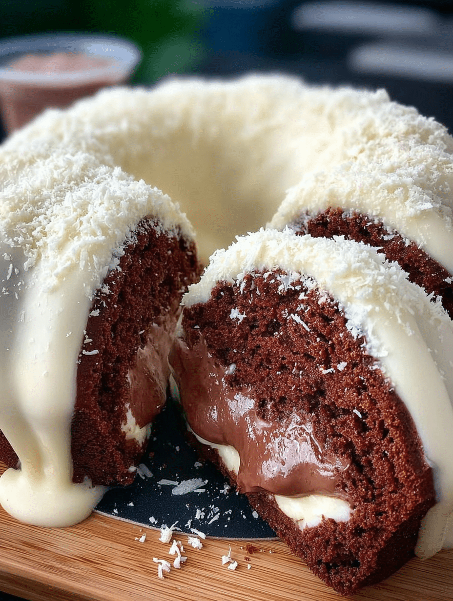 Double Chocolate Brigadeiro Bundt Cake