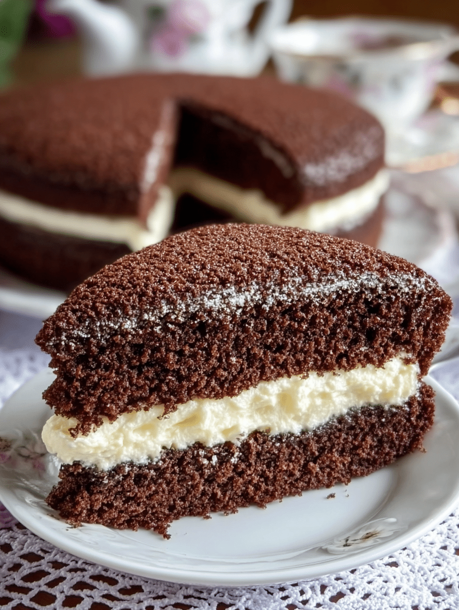 Everyday Chocolate Cake with Vanilla Buttercream delights! 2 Everyday Chocolate Cake with Vanilla Buttercream