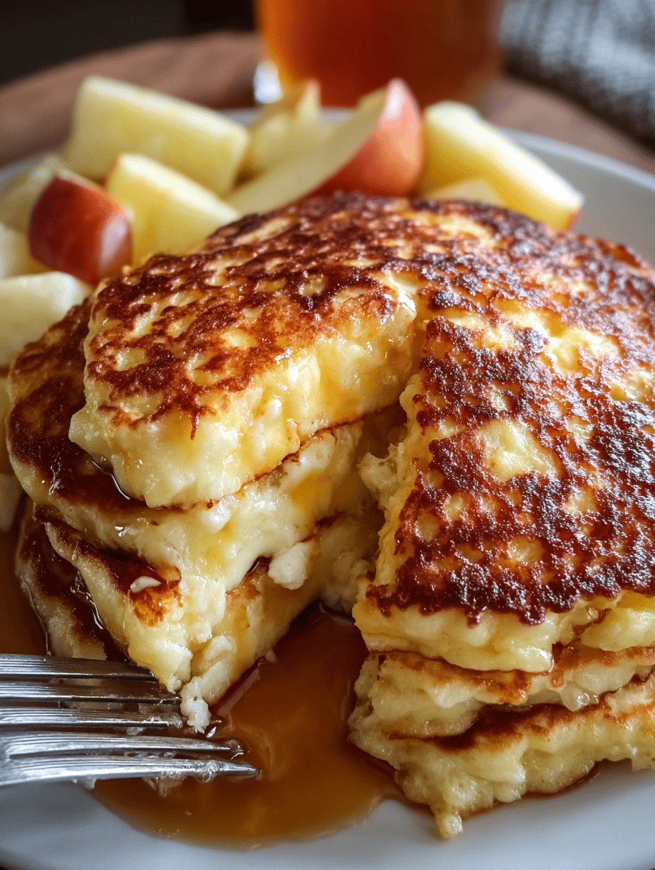 Fluffy Cottage Cheese Pancakes (Syrniki)