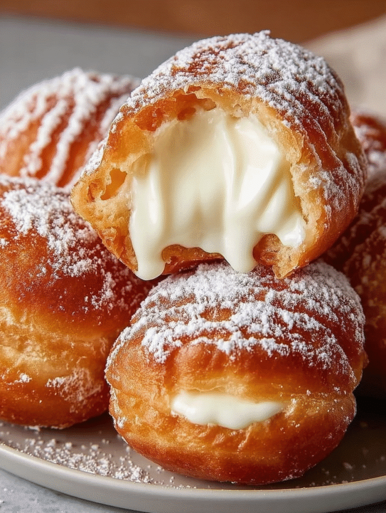 Fluffy Cream Bomboloni: Discover the Best Recipe Today! 5 Fluffy Cream Bomboloni