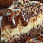 German Chocolate Cheesecake: A Decadent Delight Awaits! 3 German Chocolate Cheesecake