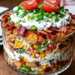 Layered Cornbread Salad Trifle