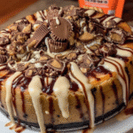 Reese’s Peanut Butter Explosion Cheesecake