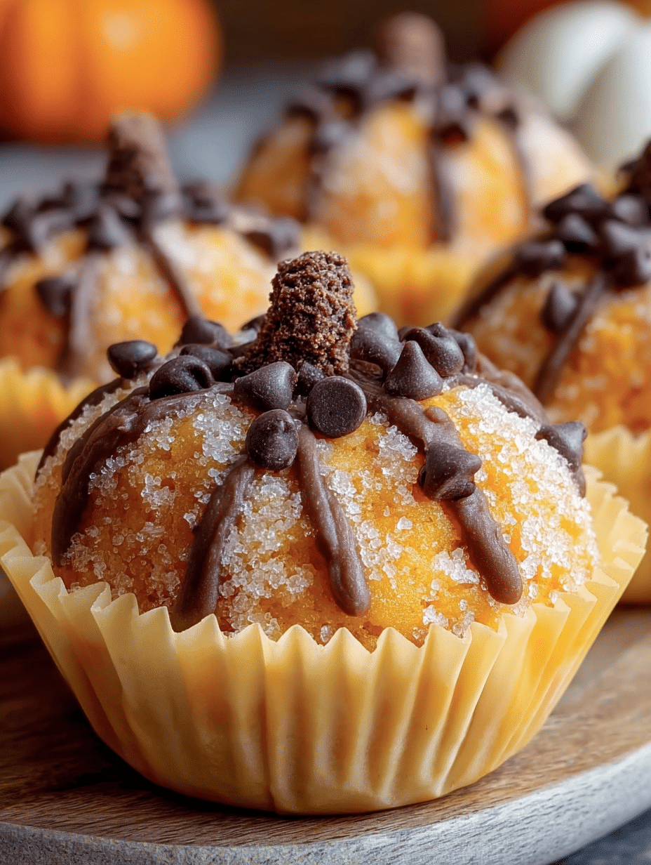 Sugared Pumpkin Cake Balls: A Delightful Fall Treat 2 Sugared Pumpkin Cake Balls