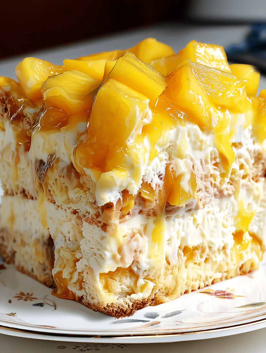 Tropical Mango Tiramisu Delight: Your Next Easy Dessert! 2 Tropical Mango Tiramisu Delight
