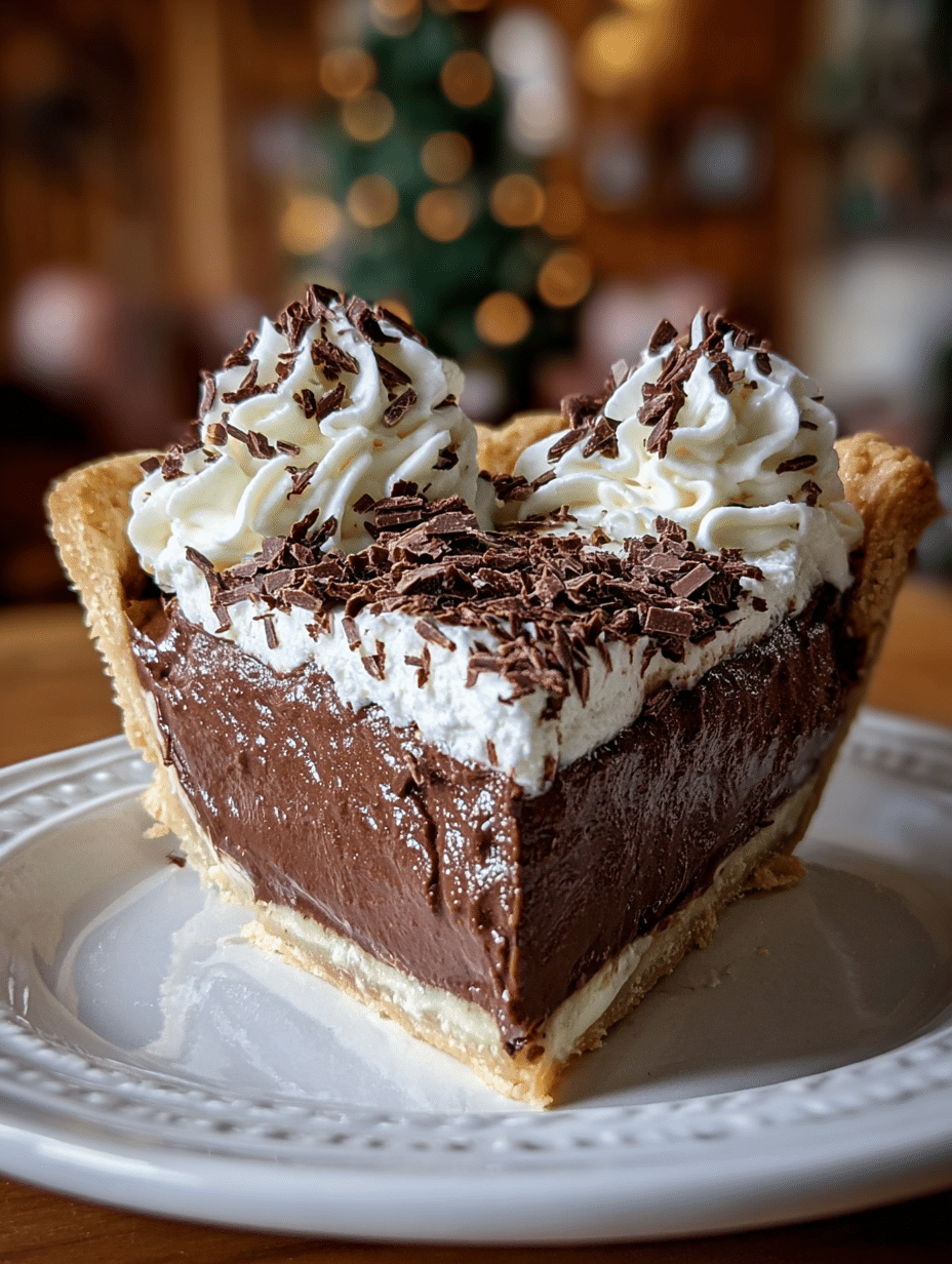Velvet Chocolate Cream Pie