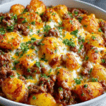 Cheesy Beef & Potato Skillet Bake: A Comforting Delight! 3 Cheesy Beef & Potato Skillet Bake